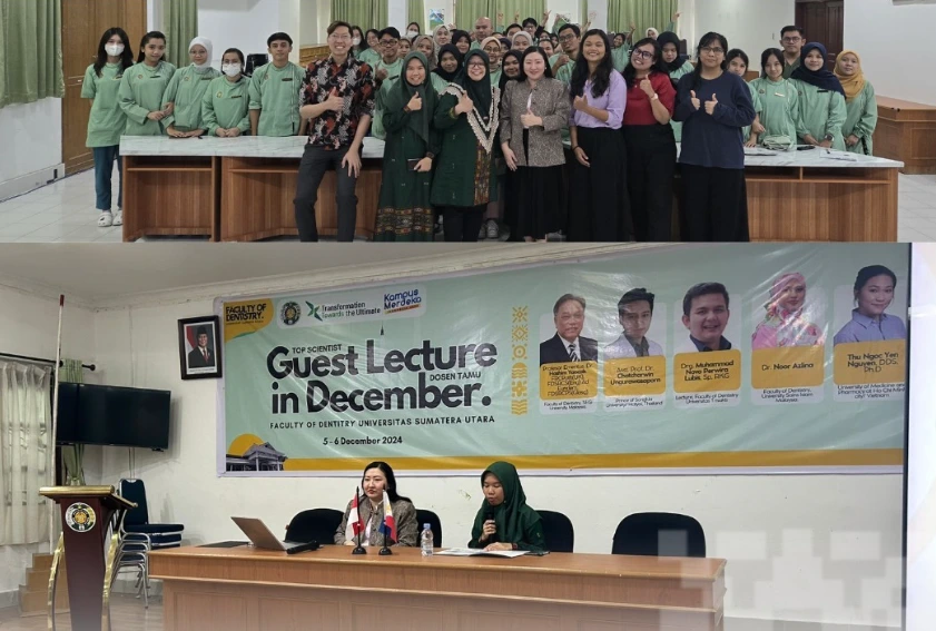 Guest Lecture at FKG USU with Dr. Trinette C. Colina Discusses Efficient Techniques for Crown Removal